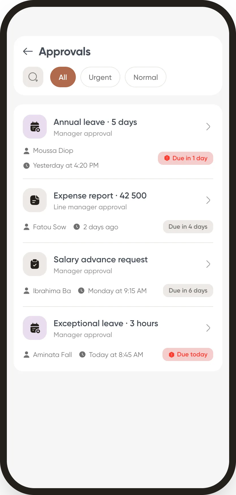 Weplanify: I approve my team’s requests