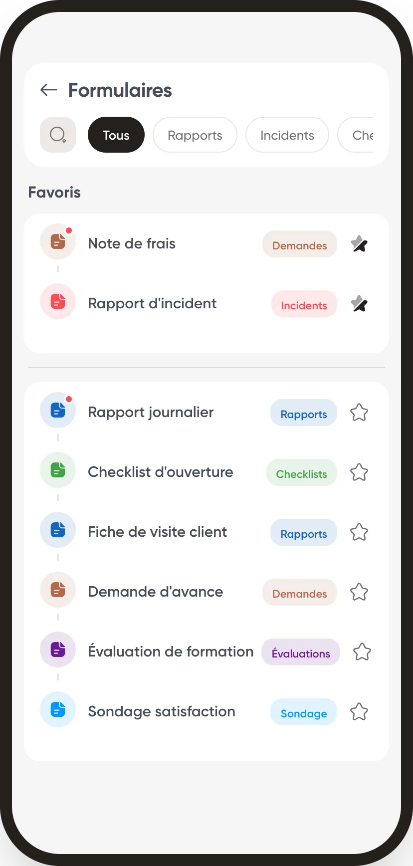Weplanify : je remplis un formulaire sur&nbsp;le&nbsp;terrain