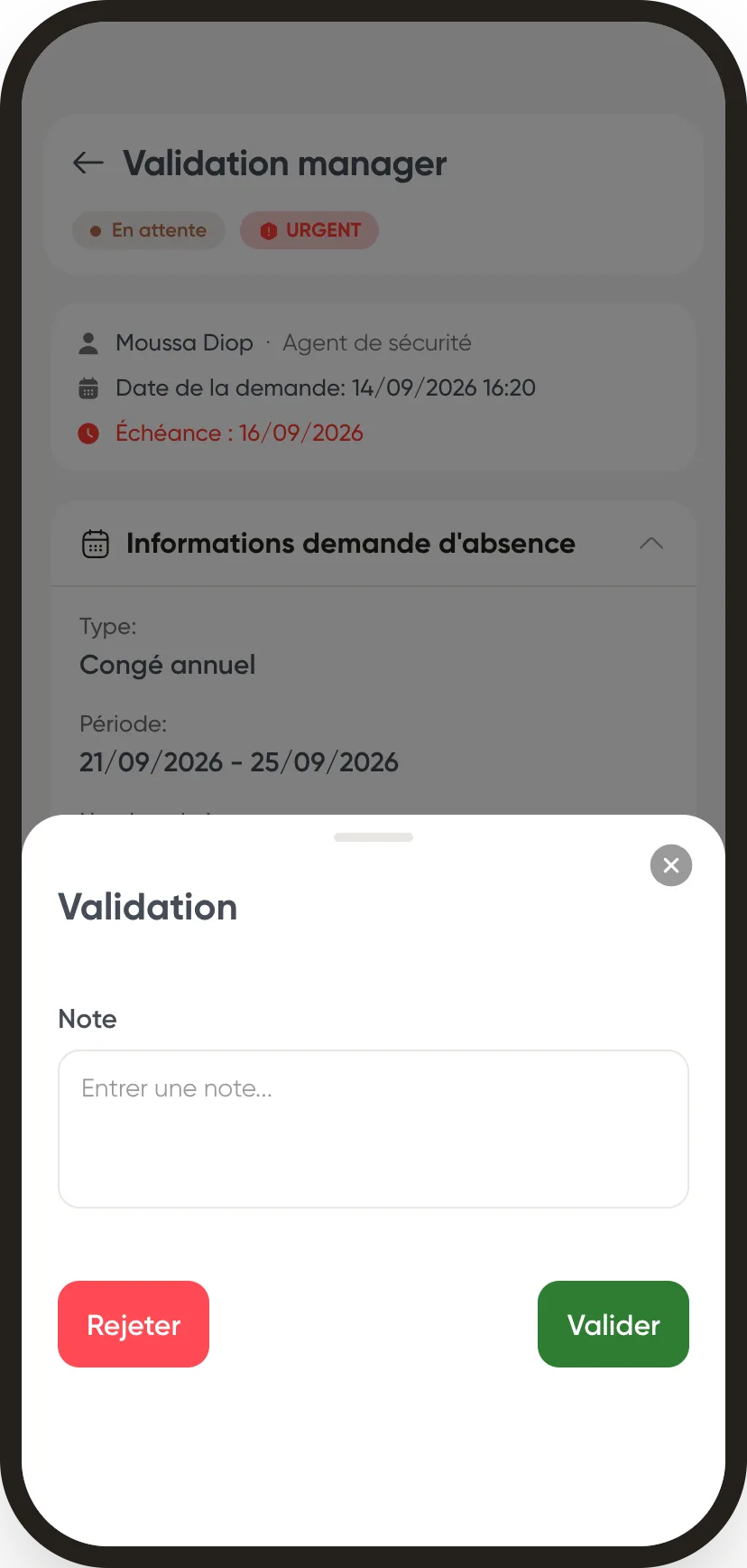 Weplanify : je valide les demandes de mon équipe